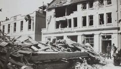 High Street Courthouse Street bomb damage